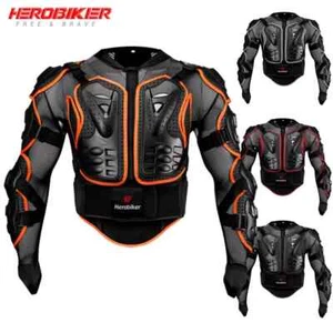 Adult Motocross Body Armor Spine Protection Motorcycle Jacket Vest Guards - Picture 1 of 11