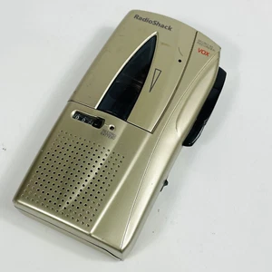 RadioShack Micro-45 Voice-Activate Microcassette Recorder Vox Gold - Picture 1 of 8