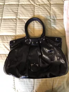 Borsa Salvatore Ferragamo Celtico nera patinata pelle di vitello borsa hobo - Foto 1 di 11