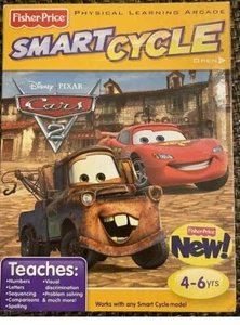 Cartucho de Ciclo Inteligente Fisher Price Original Disney Pixar Cars 2 Nuevo Precintado 2010 - Imagen 1 de 3