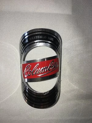 Placa de identificación Columbia insignia de bicicleta insignia de cabeza logotipo emblema etiqueta de cabeza de metal insignia de cabeza  Foto 1 de 4