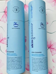 Skingredients AHA Cleanse, Exfoliating Cleanser, Micro-Mask - 100ml x 2, Sealed - Picture 1 of 3