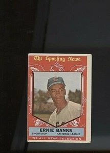 1959 Topps Ernie Banks Chicago Cubs AS #559 💥💥🎆 F  - Picture 1 of 2
