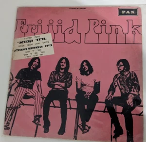 FRIJID PINK  S/T  RARE  ISRAELI LP RARE HEBREW COVER - Picture 1 of 7