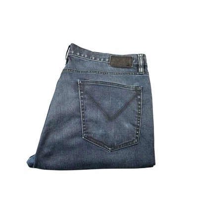 John Varvatos Wight Skinny Blue Stonewashed Men’s Jeans Size 36x31 Button Fly  - Image 1 of 4