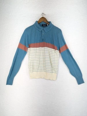 Sudadera De Colección Wentworth Acrílico Polo Rugby Rayas Multicolor EE. UU. L Foto 1 de 4