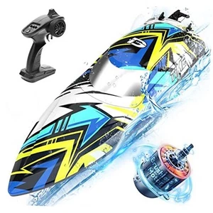 Brushless Remote Control Speed Boat, 30+ mph Racing RC Boat, Full Fashion - Picture 1 of 7