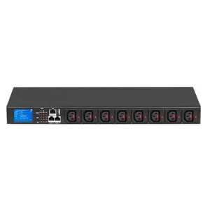 19-Inch SmartRack PDU 8-Way IEC C13 Locked Indv Switched Monitored AC Voltage - Picture 1 of 5