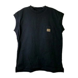 Big Smith Herren - Größe L - Vintage Muskel T-Shirt dick schwarz Baumwolle  - Bild 1 von 12