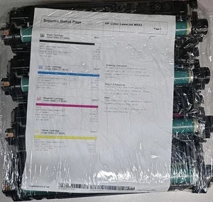 HP 508A CYMK TONER SET CF360A CF361A CF362A CF363A  M552 M553 GENUINE TONER SET - Picture 1 of 3