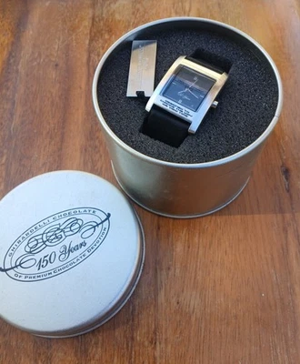 Raro Reloj Ghiradelli Chocolate 150 Años Gris Jorg Movimientos Suizos Nunca Usado Foto 1 de 4