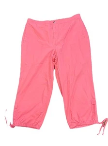 Capris 14W Peach Lightweight 100% Cotton 20” Inseam - Picture 1 of 5