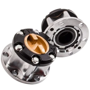 pair Free Wheeling Wheel Hubs For Toyota LandCruiser HZJ80 FZJ 70/75 43530-69045 - Picture 1 of 20