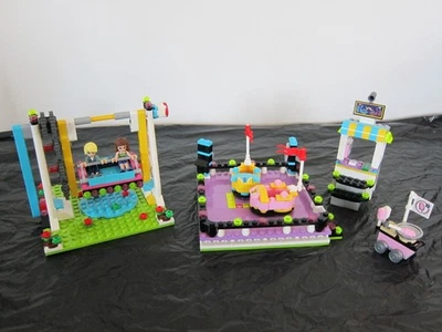 Lego 41133 Friends AMUSEMENT PARK BUMPER CARS complete - Image 1 of 4