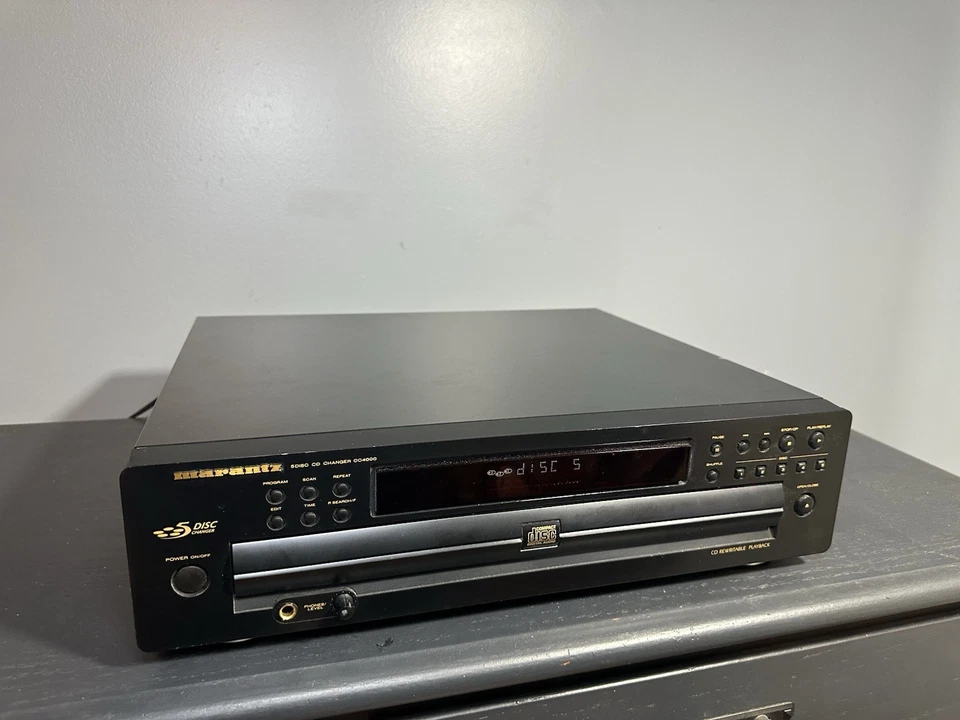 Marantz Model CC4001 5 Disc CD Changer No Remote Used Tested Works - Image 1 of 4