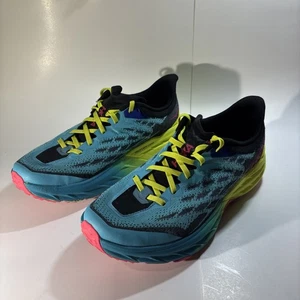 Zapatos para correr Hoka One One Speedgoat 5 para mujer talla 11D azul buceo negro Vibram - Imagen 1 de 12