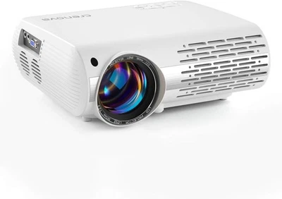 Proyector de video para el hogar Crenova, proyector de películas LED 6800 lux Full HD, XPE660 *NUEVO* Foto 1 de 4