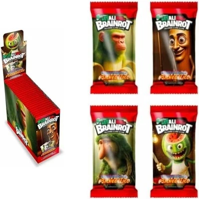 SKIFIDOL ITALIAN BRAINROT- bustine da 14 carte l'una di cui 2 HOLO SERIE ALPHA