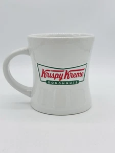 Krispy Kreme Doughnuts Coffee Mug Heavy Large Diner Style 14 oz Raised Logo Cup - Picture 1 of 6