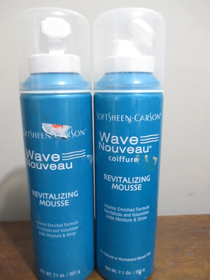 SoftSheen Carson Wave Nouveau MOUSSE REVITALIZANTE 7,1 OZ umidade e brilho - Imagem 1 de 1