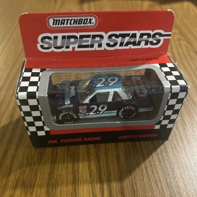 Matchbox SuperStars #29 1992 Phil Parsons Racing Grand National Diecast Car 1/64 Foto 1 de 4
