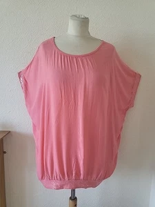 Made In Italy Lagenlook Pink Sequined Detail Top 16/18/20 - Picture 1 of 10