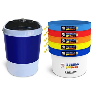 BUBBLEBAGDUDE Bubble Machine 5 Gallon with 5 Bag Kit Bubble Hash Bags Extractor - Picture 1 of 10