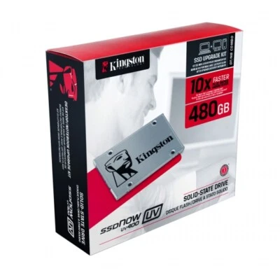 Kingston SSDNow UV400 SUV400S3B7A/480G 2.5" 480GB SATA III SSD Solid State Drive - Image 1 of 2