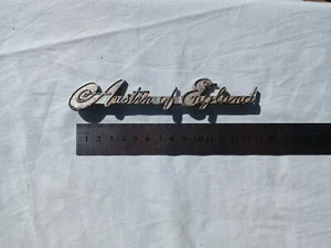 Old Original Austin of England Badge A30 A35 A40 A55 A60 - Foto 1 di 4