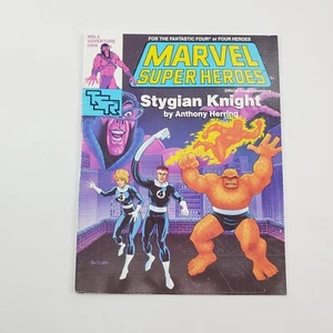 Marvel Super Heroes Stygian Knight MSL4 Adventure Module 6904 TSR 1991 - Picture 1 of 8