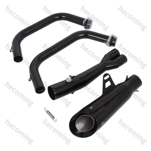 Slip on For Kawasaki Vulcan S650 VN650 EN650 2015-2024 Exhaust Muffler Link Pipe - Picture 1 of 7