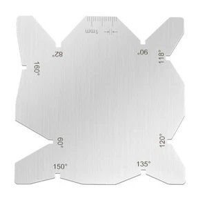 Practical Stainless Steel Drill Bit Angle Gauge for Measuring Accuracy - Picture 1 of 9