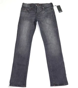 NEW True Religion Jeans in Grey W31"/WAIST ACROSS 16 1/2"xL34" Relaxed Straight - Picture 1 of 10