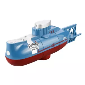 Mini RC U-Boot 6CH Funksteuerung U-Boot für Aquarium Kinderspielzeug (blau) DE - Bild 1 von 12