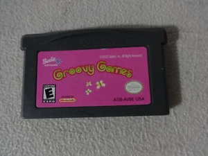 EUC Barbie Groovy Games Nintendo Gameboy Advance Cartridge Only Free Ship - Picture 1 of 1