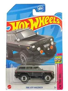 Hot Wheels 2023 HW: The 80s 5/10 grau/schwarz 1988 Jeep Wagoneer HotWheels - Bild 1 von 1