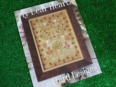 My Dear Hearts - Cross Stitch Pattern by Blackbird Designs - Image 1 of 4