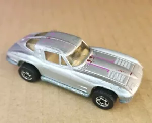 1979 HOT WHEELS SPLIT WINDOW SILVER Corvette Stingray Hong Kong Rare - Picture 1 of 6