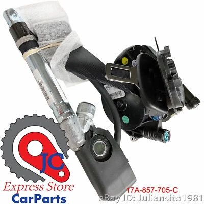 17A857705D CINTURÓN DE SEGURIDAD CONDUCTOR DELANTERO IZQUIERDO VOLKSWAGEN ORIGINAL OEM JETTA Foto 1 de 4