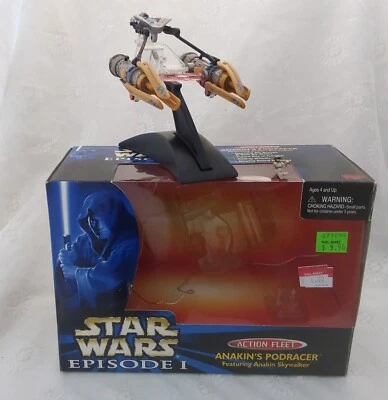 Flota de acción Star Wars Episodio I Anakin's Pod Racer con Anakin Skywalker Foto 1 de 4
