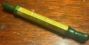 Vermont Gage GO - NO - GO M4.0 x .70 6H Thread Gage #11502 - Picture 1 of 3