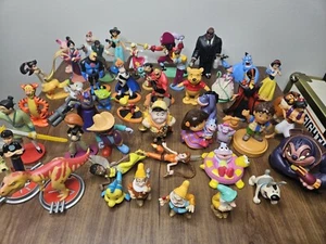 Mixed Lot Of 45 Vintage Disney Pvc Figures Cake Top, Bullyland Toys Up - Picture 1 of 23