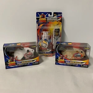Kung Zhu-Zhu Battle ArmorThorn/Blizzard Jenin With Yama & Rock'o - NIB - Picture 1 of 9