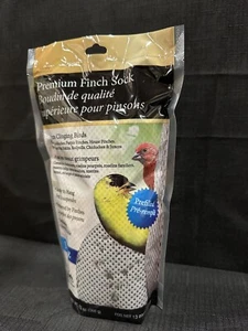 Premium Finkensocke vorgefüllt 13oz fertig zum Aufhängen Vogelfutterhaus nachfüllbar hängend - Bild 1 von 3