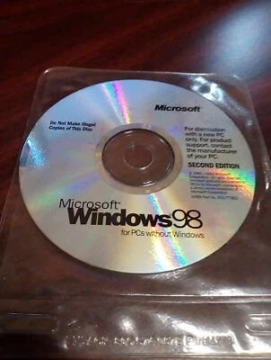 MICROSOFT WINDOWS 98 SE SECOND EDITION - Image 1 of 2