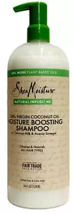 Shea Moisture Boosting Shampoo- Natural Infusion, 34 oz + Free Shipping - Picture 1 of 1