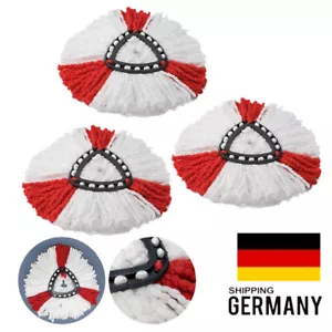 3x Ersatz Wischbezug für Vileda Turbo Wischmop Easy Wring Clean Moppkopf Mop - Bild 1 von 8