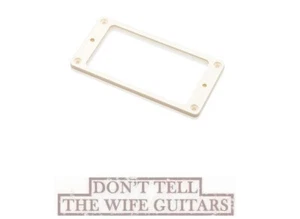 EMG Guitar Pickup Ring Arched & Angled 6 String Thin Thickness Ivory Archtop - Picture 1 of 2