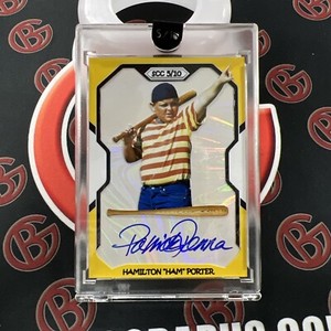 Patrick  "Ham" Renna The Sandlot Autographed Card 5/10