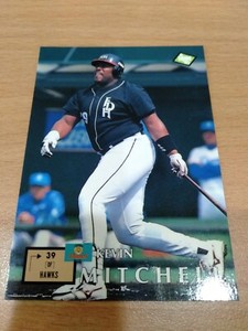 1995 BBM Kevin Mitchell japanese baseball card(#648)  Extremely rare!